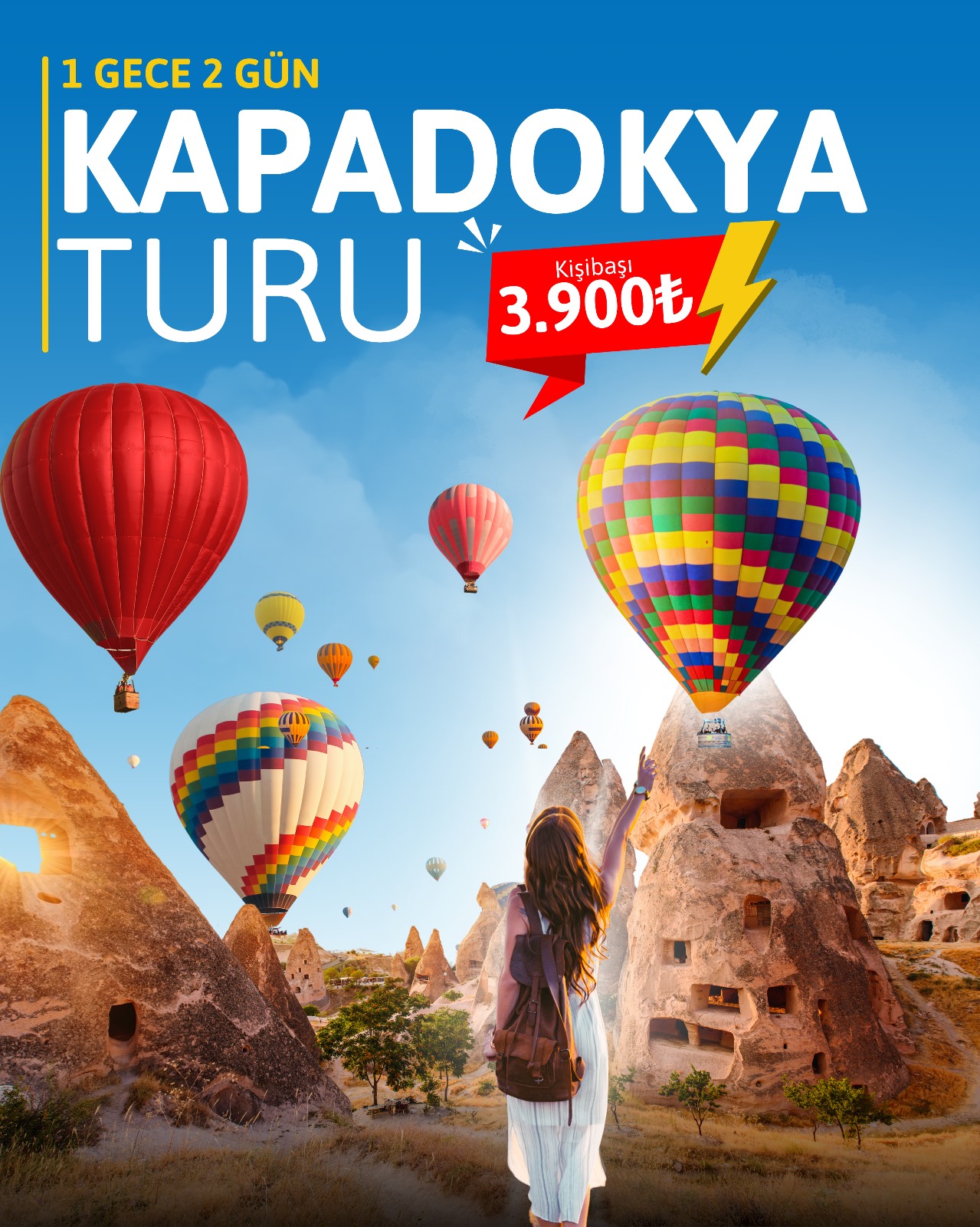 KAPADOKYA TURU - 1 Gece 2 Gün