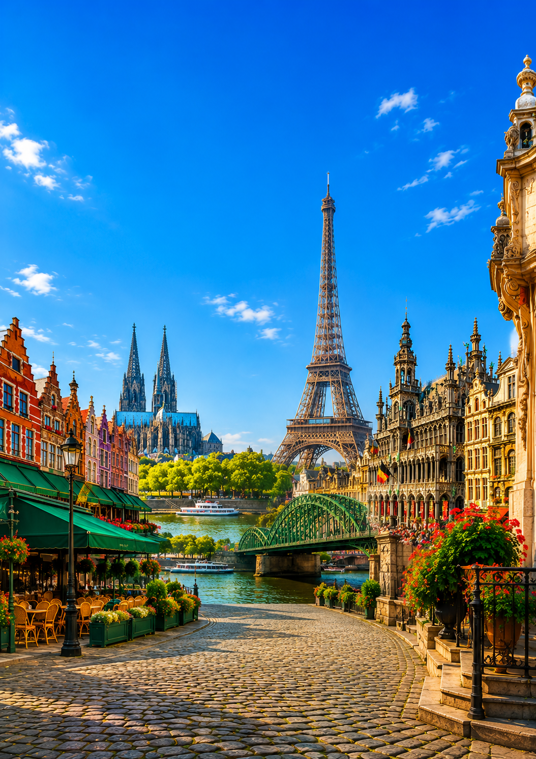 DİYARBAKIR’DAN MEGA BENELÜX & PARİS & KÖLN & COLMAR TURU SunExpress Havayolları ile 7 gece Düsseldorf Gidiş – Stuttgart Dönüş