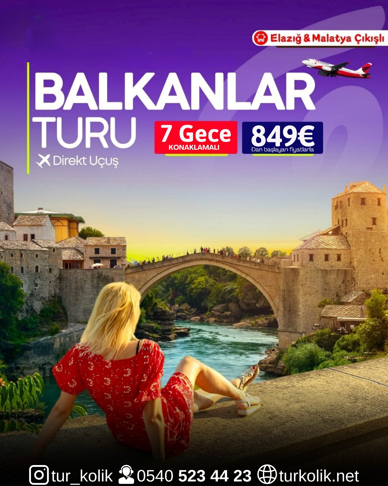 Balkanlar Turu - 7 Gece 8 Gün - KONAKLAMALI